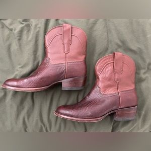 Tecovas Ankle Boots - The Penny - Lizard